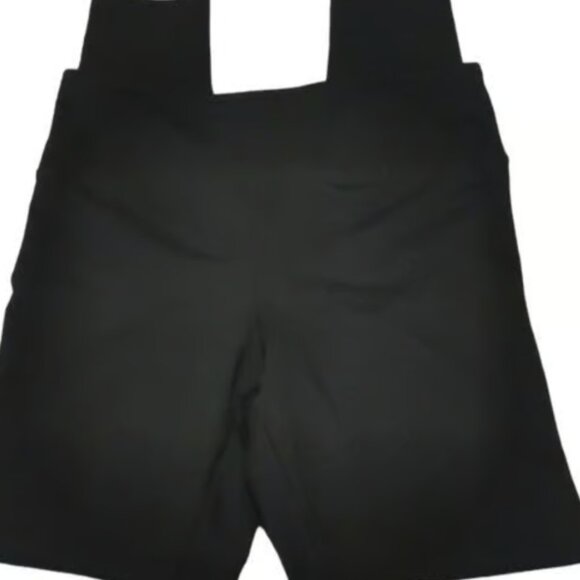 Forever 21 Black Stretch Leggings Size Med GUC #M-021 - Picture 1 of 6